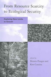 Produktbild: From Resource Scarcity To Ecol