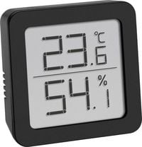 Produktbild: TFA Dostmann Thermo-/Hygrometer Schwarz 30.5051.01