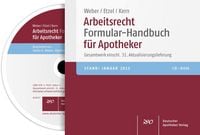 Produktbild: Arbeitsrecht Formular-Handbuch f&uuml;r Apotheker