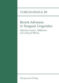 Produktbild: Recent Advances in Tungusic Linguistics