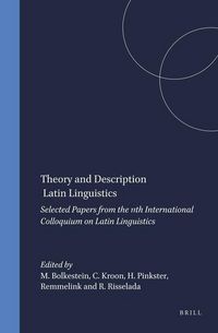 Produktbild: Theory and Description in Latin Linguistics