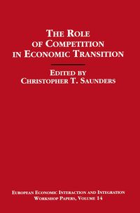 Produktbild: The Role of Competition in Economic Transition