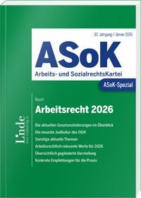 Produktbild: ASoK-Spezial Arbeitsrecht 2026