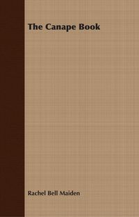 Produktbild: The Canape Book