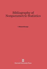 Produktbild: Bibliography of Nonparametric Statistics