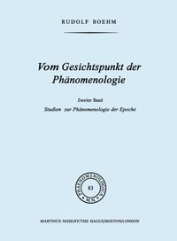 Produktbild: Vom Gesichtspunkt der Ph&auml;nomenologie
