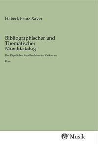 Produktbild: Bibliographischer und Thematischer Musikkatalog