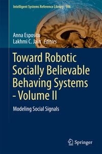 Produktbild: Toward Robotic Socially Believable Behaving Systems - Volume II