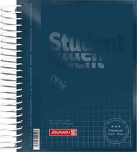 Produktbild: Collegeblock A6 120 Blatt kariert denim