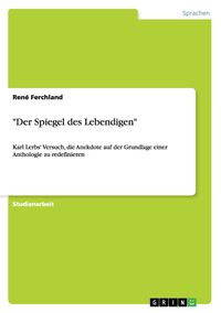 Produktbild: "Der Spiegel des Lebendigen"