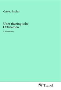Produktbild: &Uuml;ber th&uuml;ringische Ortsnamen