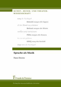 Produktbild: Sprache als Musik