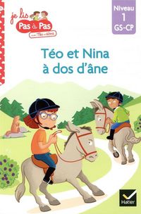 Produktbild: T&eacute;o et Nina &agrave; dos d'&acirc;ne : niveau 1, GS-CP