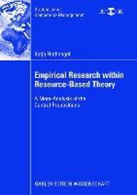 Produktbild: Empirical Research within Resource-Based Theory
