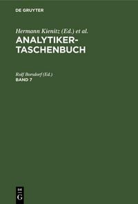 Produktbild: Analytiker-Taschenbuch. Band 7