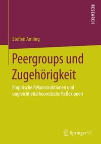 Produktbild: Peergroups und Zugeh&ouml;rigkeit