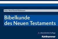 Produktbild: Bibelkunde des Neuen Testaments