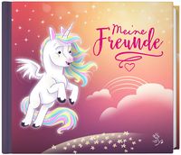 Produktbild: Meine Freunde – Freundebuch (Motiv: fliegendes Einhorn)