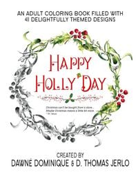 Produktbild: Happy Holly'Day Adult Coloring Book