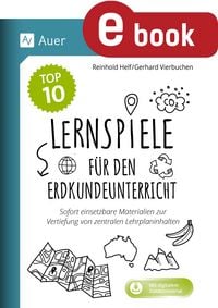 Produktbild: Die Top 10 Lernspiele f&uuml;r den Erdkundeunterricht