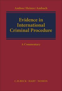 Produktbild: Evidence in International Criminal Procedure