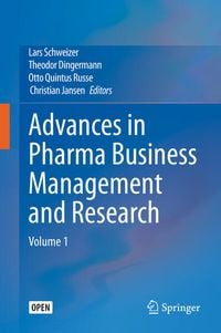 Produktbild: Advances in Pharma Business Management and Research