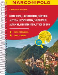 Bild vom Artikel MARCO POLO Reiseatlas Österreich, Liechtenstein, Südtirol 1:200.000 vom Autor 