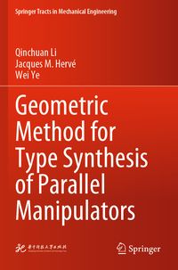 Produktbild: Geometric Method for Type Synthesis of Parallel Manipulators