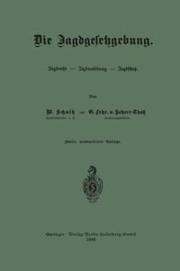 Produktbild: Die Jagdgesetzgebung