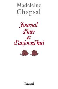Produktbild: Journal d'hier et d'aujourd'hui