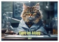 Produktbild: Tiere im Alltag (Wandkalender 2027 DIN A2 quer), CALVENDO Monatskalender