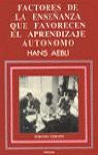 Produktbild: Factores de la ense&ntilde;anza que favorecen el aprendizaje aut&oacute;nomo
