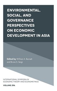 Produktbild: Environmental, Social, and Governance Perspectives on Economic Development in Asia