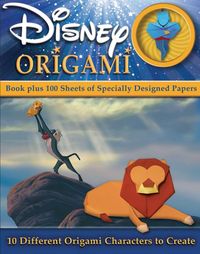 Produktbild: Disney Origami - Craft Gift for Disney Fans - Origami Kit for Teens and Adults, 100 Origami Sheets, Officially Licensed