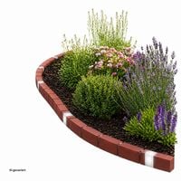 Produktbild: HTI-Living HTI-Living Beeteinfassung 690 cm Ziegelstein mit Beleuchtung