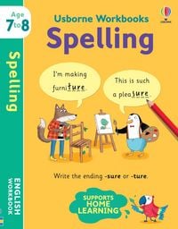 Produktbild: Usborne Workbooks Spelling 7-8