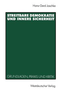 Produktbild: Streitbare Demokratie und Innere Sicherheit