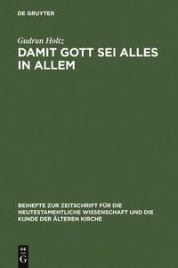 Produktbild: Damit Gott sei alles in allem