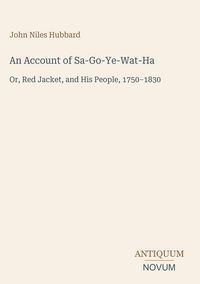 Produktbild: An Account of Sa-Go-Ye-Wat-Ha