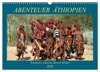 Produktbild: Abenteuer &Auml;thiopien (Wandkalender 2026 DIN A3 quer), CALVENDO Monatskalender