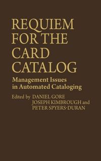 Produktbild: Requiem for the Card Catalog
