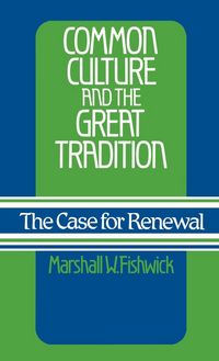 Produktbild: Common Culture and the Great Tradition