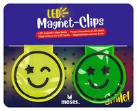 Produktbild Magnet Clips mit LED Smile VE 12