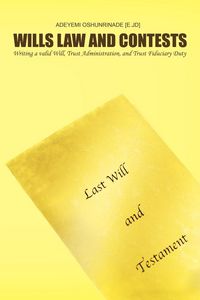 Produktbild: Wills Law and Contests