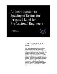 Produktbild: An Introduction to Spacing of Drains for Irrigated Land for Professional Engineers