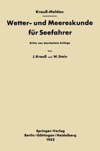 Produktbild: Wetter- und Meereskunde f&uuml;r Seefahrer