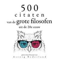 Produktbild: 500 citaten van de grote filosofen van de 20e eeuw