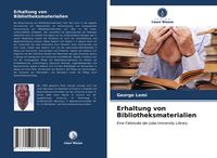 Produktbild: Erhaltung von Bibliotheksmaterialien