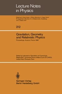 Produktbild: Gravitation, Geometry and Relativistic Physics