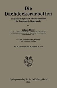 Produktbild: Die Dachdeckerarbeiten